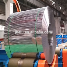 China Manufacture alloy 1060 tread aluminum diamond checkered aluminum coil